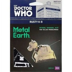 Metal Earth Rusty Doctor Who Rusty K-9 Metal Model